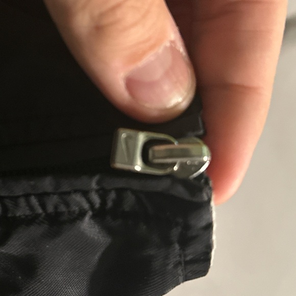 Nike 90s Vintage Y2K black and silver jacket. Archive Streetwear. - Picture 4 of 7